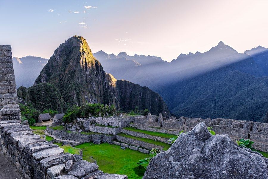 Machu Picchu al amanecer